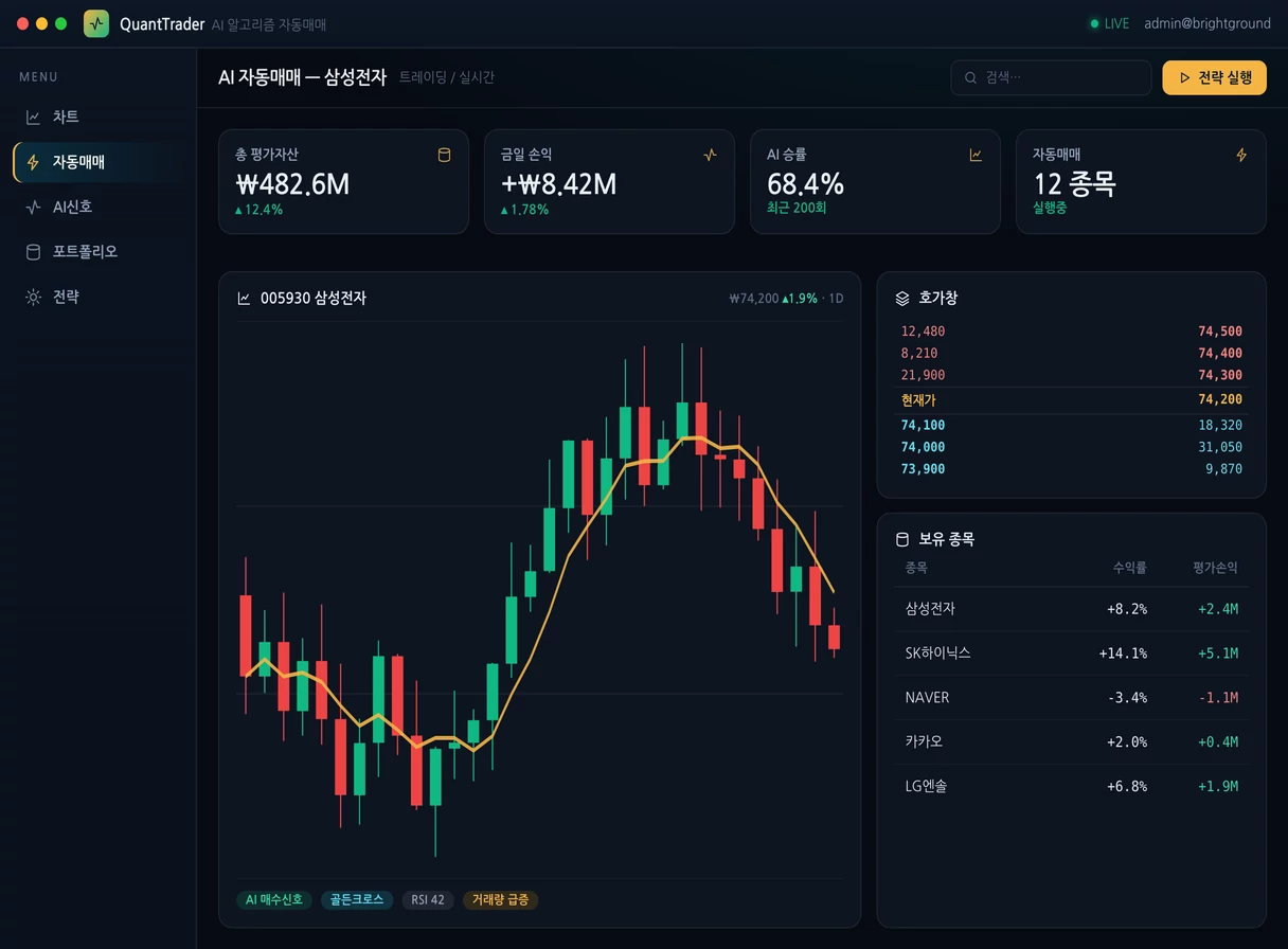 주식 AI 자동매매 시스템